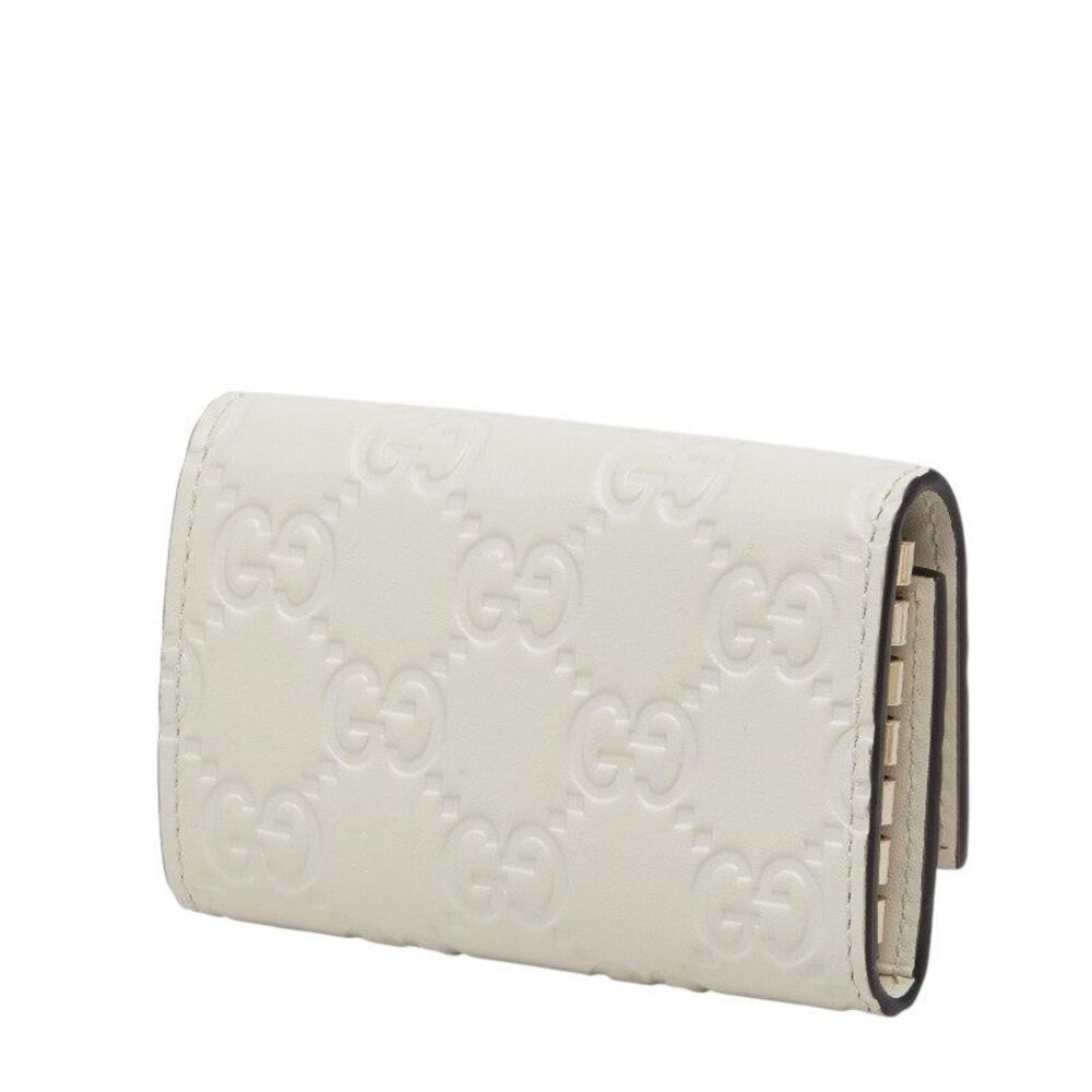 Gucci Guccissima Ribbon Key Case - Picture 2 of 9